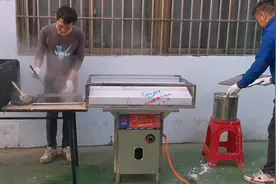 泡沫箱肠粉操作