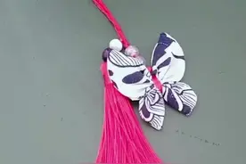 端午节蝴蝶香包教程#香包 #抖音小助手 #蝴蝶香包制作