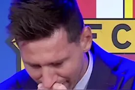 心疼，梅西21年的巴萨生涯，竟然以一场发布会草草结束#梅西哭了 #梅西演讲结束全场鼓掌数分钟视频封面