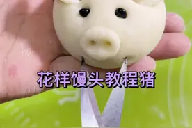 #我的田园生活 #花样面食 今天挑战十二生肖#猪馒头 简单易学好看又好吃@DOU+小助手 视频封面