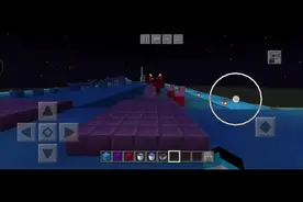 自创地图男生女生向前冲闯关，女生赛道#我的世界