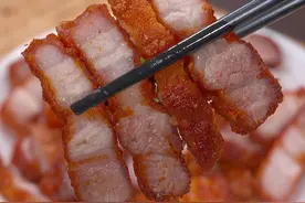 做梦也没想到，五花肉这样做，不用烤也不用炸，外酥里嫩太好吃了！#脆皮五花肉 #五花肉 #椒盐五花肉