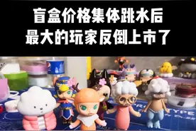 盲盒价格集体跳水，最大的玩家反倒上市了！#盲盒 #上市 #泡泡马特