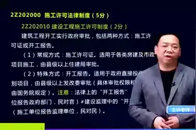 建设工程施工许可制度，注意区别“施工许可证”和“开工报告视频封面