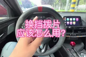 很多别走说不会使用换挡拨片，今天简单教学一下视频封面