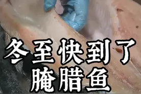 不会的就按这个比例，十斤净鱼，放三两半盐，腌腊肉10斤肉三两盐！#黄州财源吊锅 #抖音美食制作人 #美食教程 视频封面