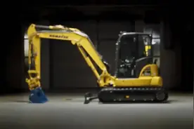 Komatsu PC58MR-5小松无尾小挖机功能演示
