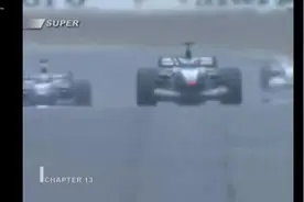最后一圈领跑巡航也能退赛？米卡哈基宁吐血一战#赛车 #赛道  #f1视频封面