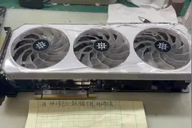 显卡维修，3080显卡风扇不转，#修理工的日常 #电路板维修
