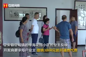 开发商要求业主缴纳开通燃气费3800，但按相关规定，这项收费早已取消！开发商却这样回应#海南 @抖音短视频视频封面