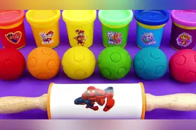 彩色球球会变玩具，宝宝开心学颜色数字的英语，早教益智#早教 #益智 #儿歌视频封面