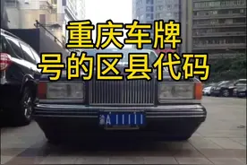 您还记得重庆车牌有区域代码的时候吗？#懂车小知识 #重庆