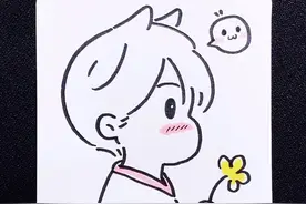 你们想要的男神侧脸教程来啦～#喵呜猫画画ing #简笔画 #简笔画教程 #手帐 #男孩视频封面