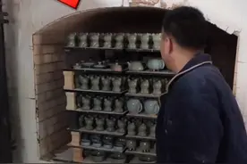 你听过汝瓷开窑的开片声吗？#汝窑开片 #汝窑 #开片汝窑 视频封面