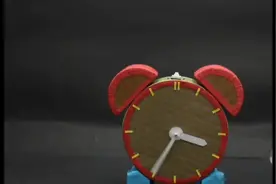 如何用纸板制作时钟模型#科学玩具制作教程