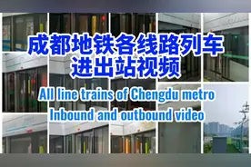 #地铁 #交通 成都地铁各线路列车进出站视频#ikun #刘浩存