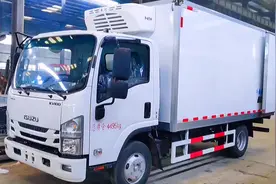 C1驾照可驾驶，挂蓝牌，4.2米货箱白条猪肉冷链运输专用冷藏车视频封面