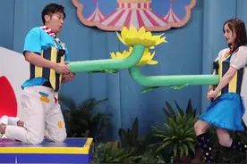 #奔跑吧 别说，baby在这个旋转传送带上，配上双马尾马戏裙，还真像八音盒视频封面