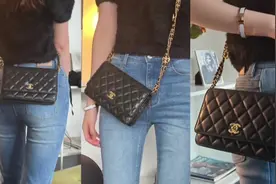 #包包推荐 22Achanel 金币woc 荔枝亮皮，可以装手机 真的非常美视频封面