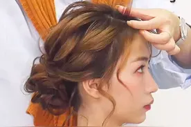 日系纹理 | 秘籍 教你轻松打造不需要烫的日系盘发技巧#化妆培训 #化妆师 #日系 #发型 @抖音短视频视频封面