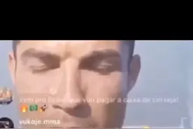 直播中，总裁在都灵家里隔离：目前状态良好，睡的也足，谢谢兄弟们的关心！#c罗 #恢复 #dou来足球季视频封面