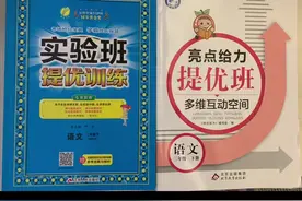 两大较难的语文同步练习#抖in宝贝计划 #童书推荐 #学霸秘籍 #小学 #学习用品 #语文 #亮点多维 #实验班视频封面