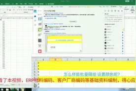 Excel技巧：分组那些小秘密，ERP物料编码视频封面