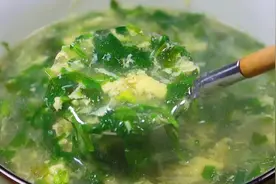 芹菜叶蛋花汤#抖音美食推荐官 #芹菜视频封面