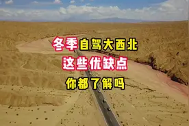 冬季自驾大西北这些优缺点你都了解吗。#西北大环线自驾游视频封面