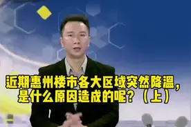 近期惠州楼市各大区域突然降温，是什么原因造成的呢？（上）视频封面