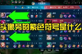 新赛季头像旁的紫色符号是什么？ #王者