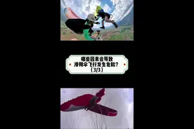 哪些因素会导致滑翔伞飞行发生危险？ #滑翔伞 #滑翔伞科普 #滑翔伞事故 #滑翔伞培训