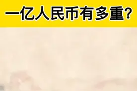 #涨知识 #一亿人民币体积有多大 #知识分享 视频封面