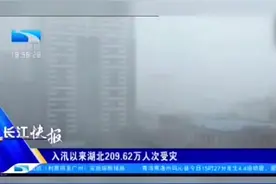 入汛以来，湖北209.62万人次受灾。视频封面
