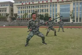 应急棍术分解动作#应急棍术教学