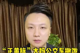 “正黄旗”大妈公交车口吐芬芳，这素质我都不屑反驳。身体残疾不可怕，脑残得治！#大v快评视频封面