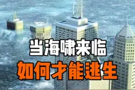 当海啸来临时，该如何逃生？#科普 #海啸 @DOU+小助手 @抖音短视频 #璀璨科学星 