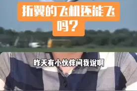 折了翼的飞机还能飞吗？一看是啥飞机，二看怎么折的#航空