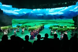民族音乐剧杨丽萍作品《阿鹏找金花》！#演出现场 #民族文化视频封面