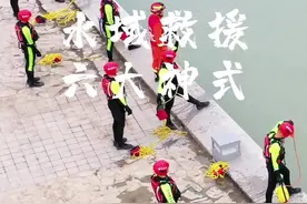 消防员水域救援六连招#蓝朋友 #水域救援 #防溺水 视频封面