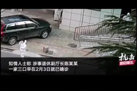 湖北司法厅回应称，纪检部门已介入，陈某某及家人已于13日下午被送医隔离#新冠肺炎疫情 #湖北视频封面