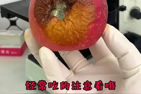 坏掉的水果真的是不能吃，切掉都会有危害，告诉身边的人#科普 #奇闻异事 #苹果视频封面