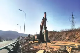威海高新区开车上环山路更快啦～环山快速路古寨西路匝道7月完工！#交通 #工程视频封面