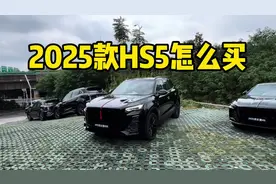 #2025款红旗HS5 配置和用料有哪些变化？一条视频告诉你#说车聊车