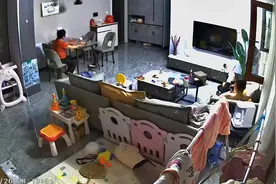 找妈妈后续#监控下的一幕 #养娃日常视频封面