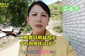 二婚要以利益为主，千万不要搭伙过日子#二婚女人 #二婚不易视频封面
