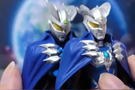 小赛罗又有新披风了，这次合身多了 #奥特曼玩具 #布鲁可奥特曼 #灵动创想 #赛罗奥特曼