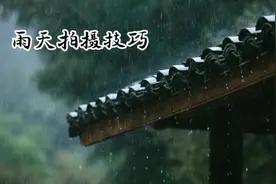 雨天怎么拍？这几个技巧拍出雨天大片#原创 #拍摄教程