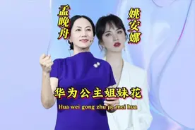 同样都是任正非的亲骨肉，孟晚舟和姚安娜二人却有很大不同；视频封面