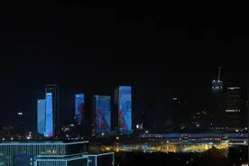 成都世运会的烟花竟然在空中"种"了一棵巨树！"神树烟花"全景直拍